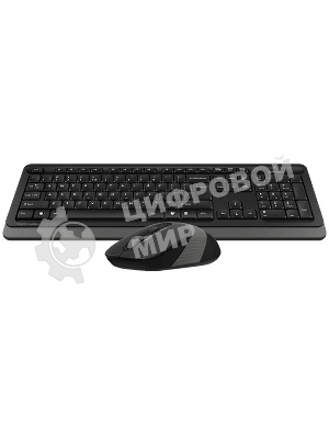 Комплект клавиатура+мышь A4Tech FStyler FG1010 беспроводной, USB, 2000 DPI, чёрный