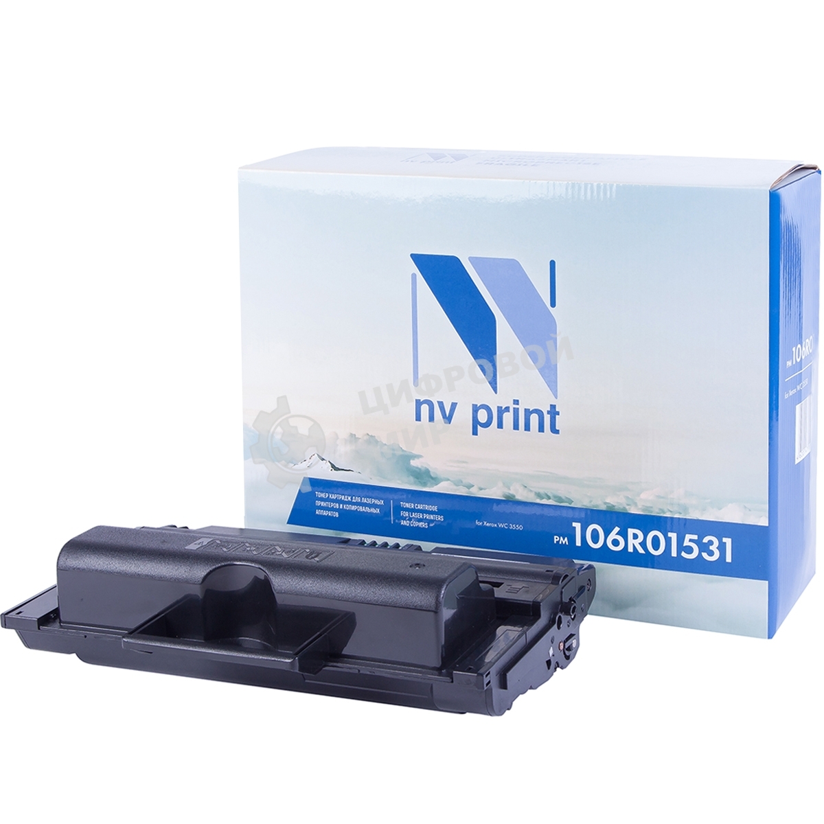 Картридж лазерный NVPrint совместимый Xerox 106R01531 для WC 3550 (11000k)