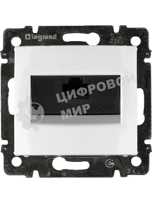 Компьютерная розетка Legrand Valena 774230, белая RJ45 5 кат UTP