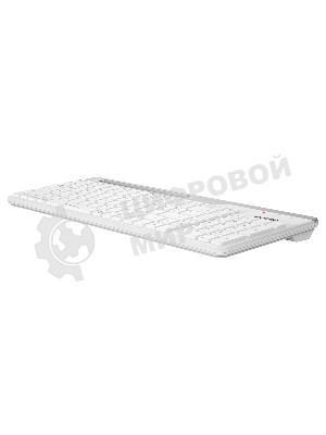 Клавиатура беспроводная A4Tech Fstyler FBK25, USB, Bluetooth/Радиоканал, белый/серый