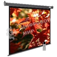 Экран Cactus 150x200 см SIlverMotoExpert CS-PSSME-200X150-DG 4:3 настенно-потолочный рулонный темно-серый (моторизованный привод)