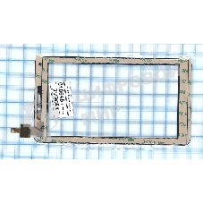 Сенсорное стекло (тачскрин) C196131A1-FPC740DR, черное