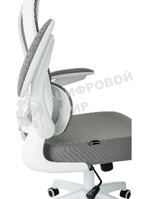 Кресло Бюрократ Sigma WH 1 серый, сетка