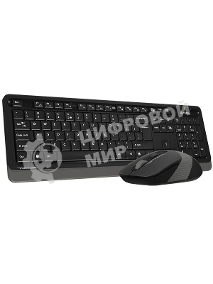 Комплект клавиатура+мышь A4Tech FStyler FG1010 беспроводной, USB, 2000 DPI, чёрный