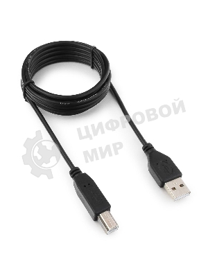 Кабель Гарнизон Кабель USB 2.0, AM/BM, 1.8м, пакет (GCC-USB2-AMBM-1.8M)