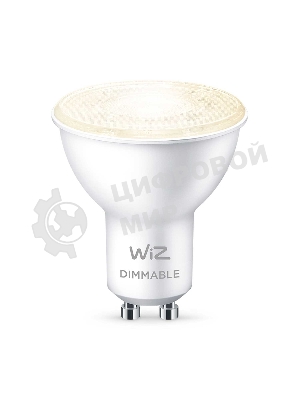Лампа светодиодная WiZ Wi-Fi BLE 50W GU10 927 DIM 1PF/6
