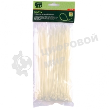 Хомуты Сибртех, 200x3,6 мм,пластмассовые,белые,100 шт.