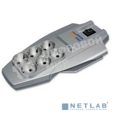 Сетевой фильтр Pilot X-Pro 1.8 м (6 розеток) серый (коробка)