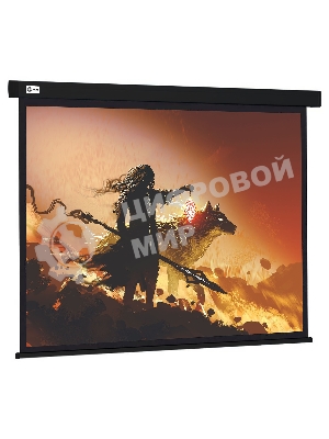 Экран Cactus 149.4x265.7см Wallscreen CS-PSW-149X265-BK 16:9 настенно-потолочный рулонный черный