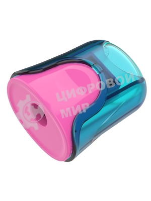 Точилка для карандашей ручная Deli ER01000 U-touch, 1 отверстие, пластик, ассорти, дисплей