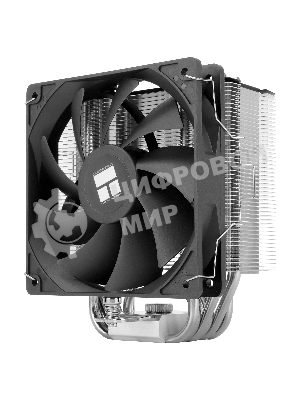 Кулер для процессора Thermalright Burst Assassin 120 SE черный/серебристый (4-pin PWM, 148мм, Al/Cu, 6x6мм, 1x120мм, 66.17CFM, 25.6dBA, 1550RPM, S: 1851/1700/1200/115X, AM5/AM4)