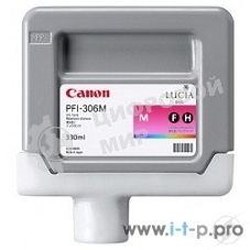 Картридж струйный Canon PFI-306 M пурпурный для iPF8300S/8400/9400S/9400 (6659B001)