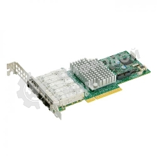 Плата коммуникационная SuperMicro 4-port 10Gbe Standard LP with SFP+, Intel XL710-AM1