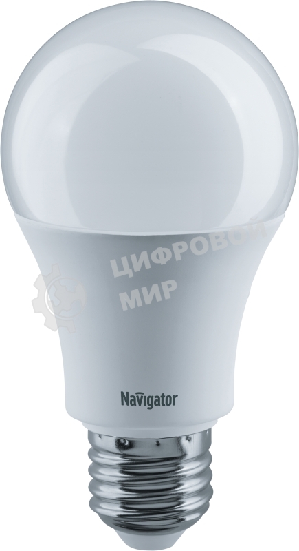 Лампа светодиодная Navigator NLL-A60-12-230-2.7K-E27 (Standard) 12 Вт грушевидная 2700К тепл. белый E27 900лм 176-264В