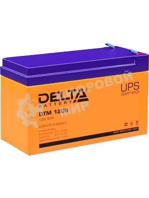 Батарея для ИБП Delta DTM 1209 (12V, 9Ah)