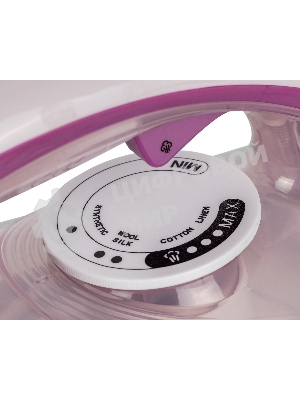 Утюг Polaris PIR2668AK 3m белый/розовый 2600Вт