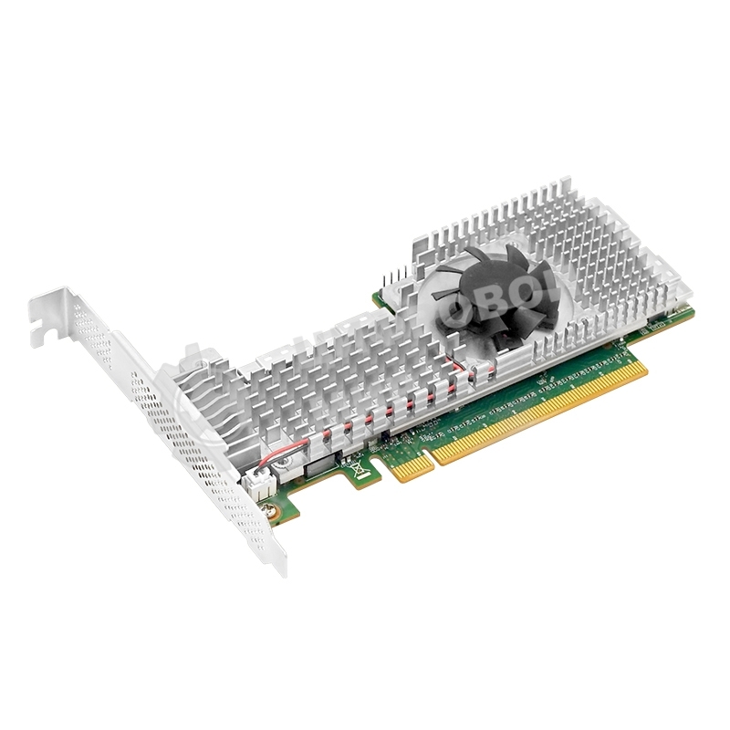 Адаптер LR-LINK PCle4.0 x16 4*SFF-8654 8i NVMe Switch Adapter