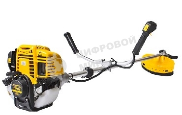 Триммер переносной Champion Т374FS 4-х тактный двигатель Двигатель Четырехтактный, одноцилиндровый с воздушным охлаждением 37 см3, Максимальная мощность двигателя 1/1,36 кВт/л.с. при 6500 оборотах, неразъемная прямая штанга, вес 7,5 кг, U-ручка, легкий старт, Диаметр лески 2,4 мм, Нож для травы: диаметр/посадочное отверстие/количество зубьев/толщина 255/25,4/3/1,4 мм.