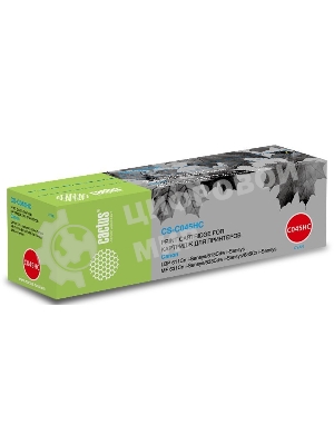 Картридж лазерный Cactus CS-C045HC голубой (2200 стр.) для Canon LBP 611Cn/613Cdw/631Cn/633Cdw/635Cx