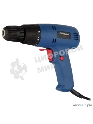 Дрель-шуруповерт Победа ДШС-475, 475 Вт, 19 Нм, щеточный