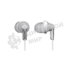 Проводные наушники Panasonic RP-HJE118GUS серебристый, внутриканальные, Jack 3.5 мм