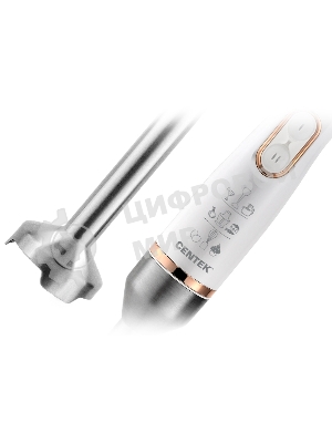 Блендер Centek CT-1347 белый 800 Вт, турбо режим, DC мотор, стакан 600мл +мерн стакан 600мл