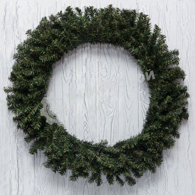 Еловый венок Neon-night Ø 90 см, ПВХ