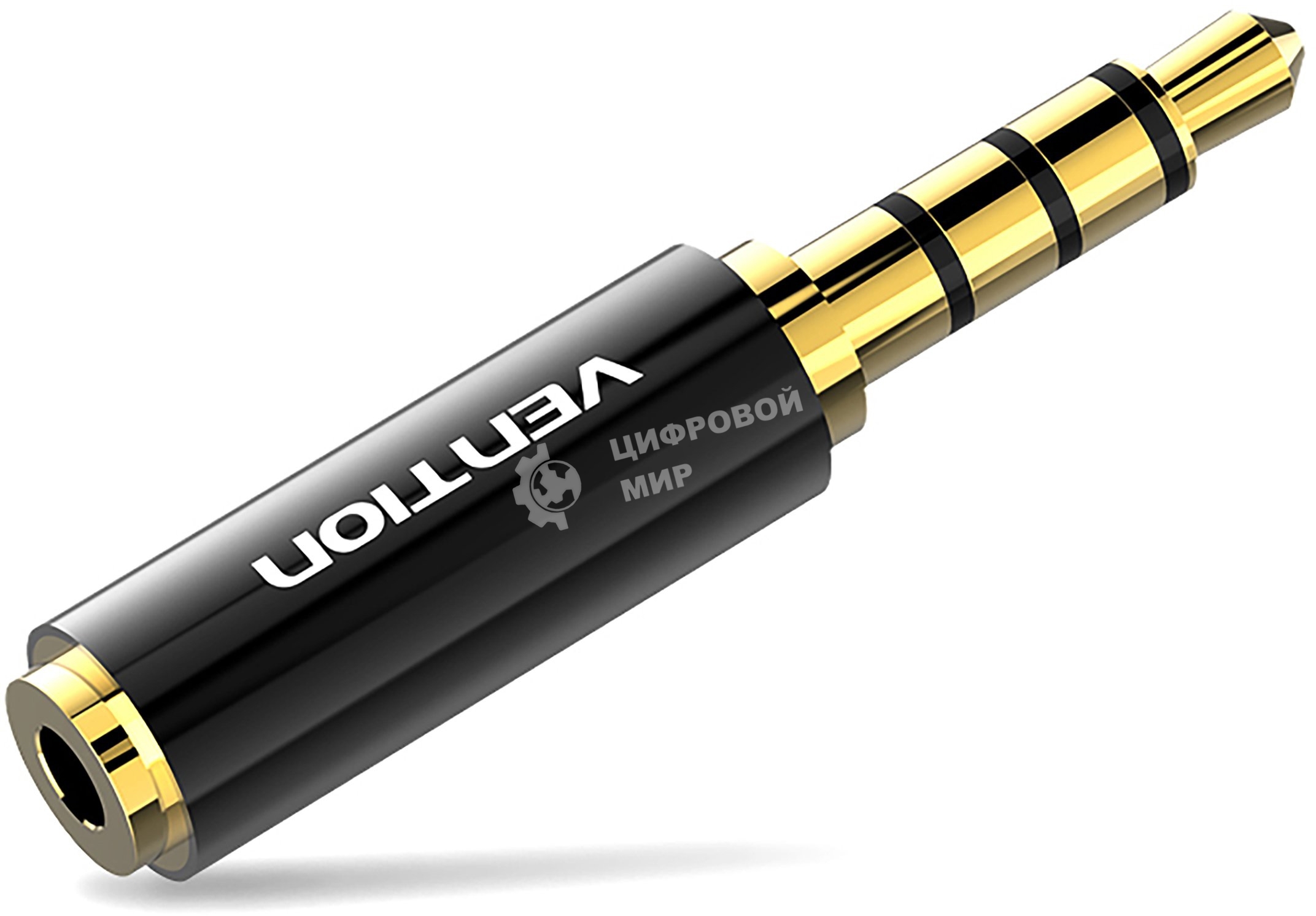 Переходник Vention Jack 2.5 мм F/3.5мм M Переходник Vention Jack 2.5 мм F/3.5мм M