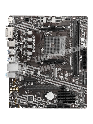 Материнская плата MSI A520M-A PRO, AM4, AMD A520, 2xDDR4, 4xSATA, 1xM.2, 1xPCIe 3.0 x16, 1xDVI-D, 1xHDMI, 1x 1Gb LAN, 2xUSB 2.0, 4xUSB 3.2 Gen 1, 3x3.5 мм, 7.1, mATX