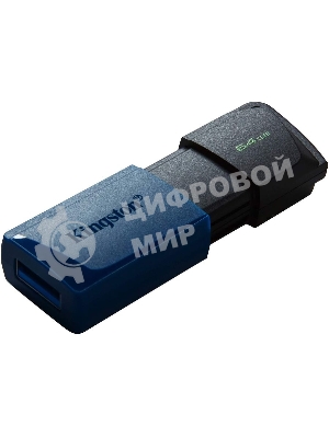 Флешка USB Kingston DataTraveler Exodia M (DTXM/64Gb), 64Gb, USB 3.0, R/W 70/45, черный/синий