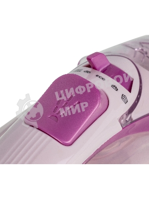 Утюг Polaris PIR2668AK 3m белый/розовый 2600Вт