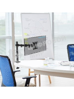 Кронштейн для монитора Kromax CASPER-507 черный 4 шт/уп. 10