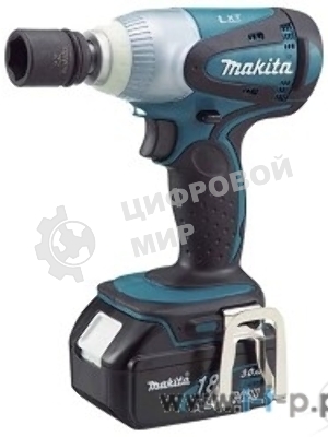 Гайковерт Makita DTW251RME Гайковерт аккумуляторный ударный DTW251RME 18В,2х4Ач Li-ion,0-3200у\м,230Нм,квадрат 1\2