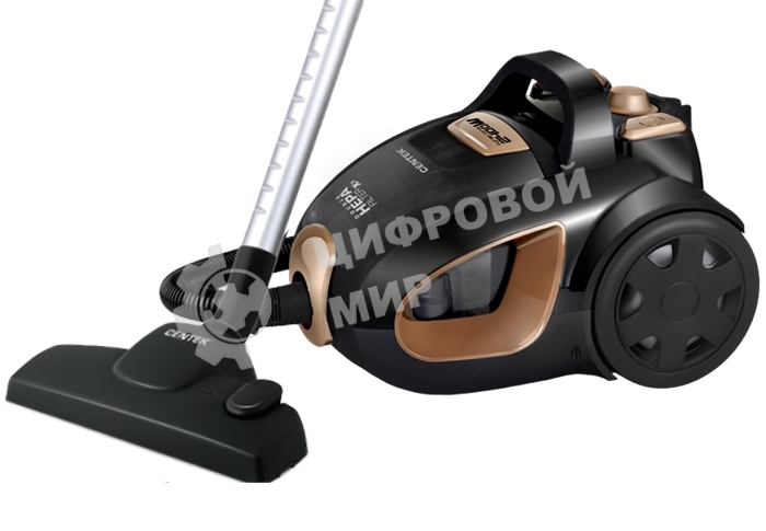Пылесос Centek CT-2534 черный/бронзовый, 450/2400 Вт, уборка сухая, пылесборник контейнер 2 л