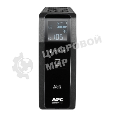 Источик бесперебойного питания APC  Back-UPS Pro BR 1200VA/720W, Sinewave,8xC13 Outlets(2 Surge & 6 batt.), AVR, LCD, Data/DSL protect, USB