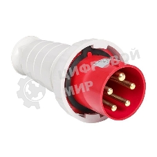 Вилка эл. каб. 63А 3P+РЕ+N 380В IP67 (035) EKF ps-035-63-380