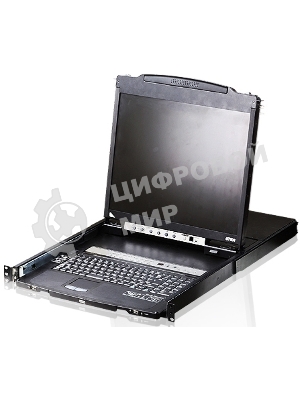 Kvm консоль ATEN 8P Dual RAIL LCD KVMP SWITCH 19INCH (CL5808NR)