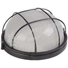 Светильник IEK LNPP0-1302-1-060-K02НПП1302 черный/круг с реш.60Вт IP54IEK