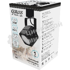 Светильник Gauss TR009 черный