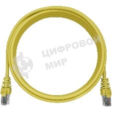 Патч-корд NTSS NTSS-PC-UTP-RJ45-5e-0.15-LSZH-YL NTSS-PC-UTP-RJ45-5E-0.15-LSZH UTP RJ-45 вил.-вилка RJ-45 cat.5e 0.15м желтый LSZH (уп.:1шт)