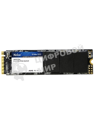 Накопитель SSD Netac N930E Pro, 1Tb, PCIe 3.0 x4, M.2 2280, NVMe, R/W 2130/1720
