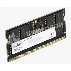Оперативная память NETAC Basic, DDR5, 16GB (1x16GB), 4800MHz, CL40, SO-DIMM