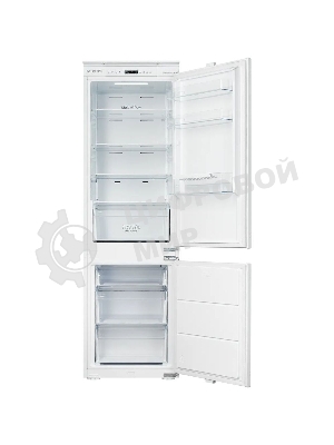 Встраиваемый холодильник Kuppersberg RBN 1764, High-Tech, полезный объем 243 л, No Frost, супер заморозка, инверторный компрессор, электронное управление, энергоэффективность А+