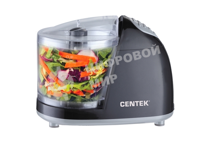 Измельчитель Centek CT-1390 черный (черн) 300Вт, стакан 350 мл, импульсный режим работы