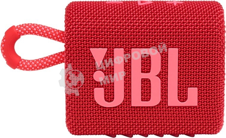 Портативная акустика JBL GO 3, красный