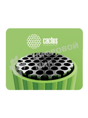 Коврик для мыши Cactus CS-MP-C01S зеленый 250x200x3мм