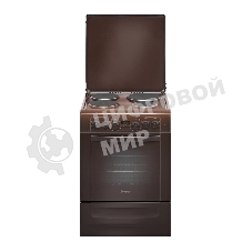 Плита электрическая Gefest 6140-03 0001 коричневый, конфорок 4 электрических, духовка 55 л, 60 см x 85 см x 60 см