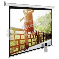 Экран Cactus 138x220 см SIlverMotoExpert CS-PSSME-220X138-WT 16:10 настенно-потолочный рулонный белый (моторизованный привод)