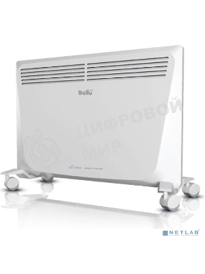 Конвектор электрический Ballu Enzo BEC/EZMR-2000 белый, 2000 Вт, 25 м2, термостат
