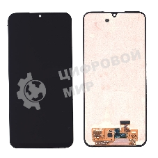 Дисплей для Samsung Galaxy A25 SM-A256F в сборе с тачскрином, черный